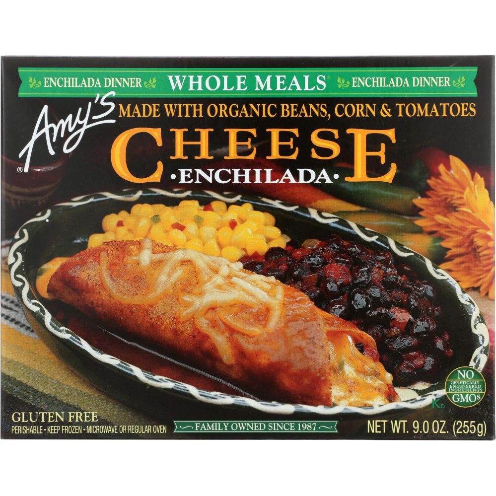 AMY'S: Cheese Enchilada Whole Meal, 9 oz - #tag1# - #tag2#