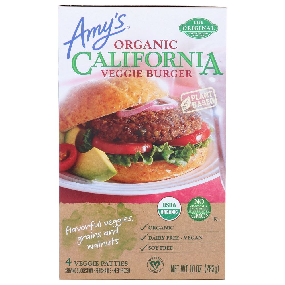 AMY'S KITCHEN: California Veggie Burger, 10 oz - #tag1# - #tag2#