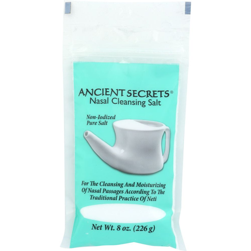 ANCIENT SECRETS: Nasal Cleansing Salt Bag, 8 oz - #tag1# - #tag2#