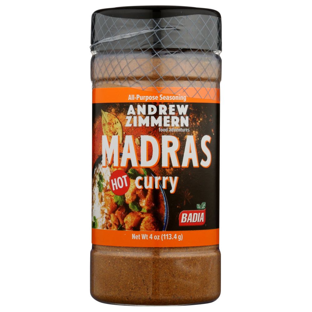 ANDREW ZIMMERN: Seasoning Madras Ht Curry, 4 oz - #tag1# - #tag2#