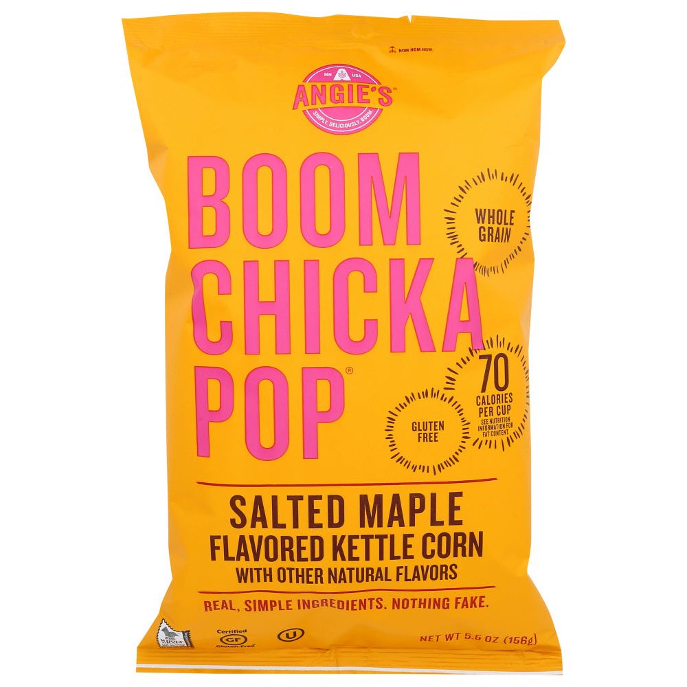 ANGIES: Boomchickapop Salted Maple Flavored Kettle Corn, 5.5 oz - #tag1# - #tag2#