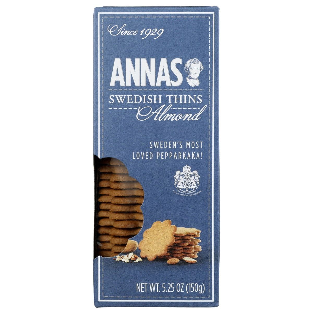 ANNAS: Thin Almond Cookies, 5.25 oz - Sunshine Co Op. - #tag1# - #tag2# - #tag3# - #tag4#