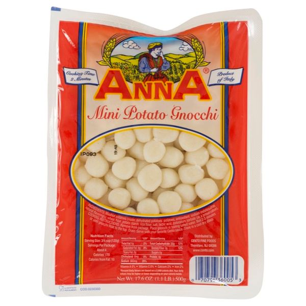 ANNA: Mini Potato Gnocchi, 17.6 oz - #tag1# - #tag2#