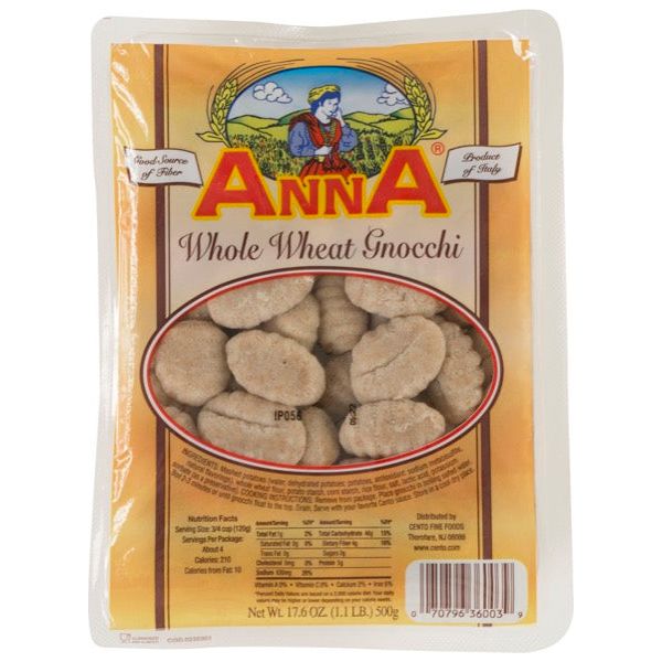 ANNA: Whole Wheat Gnocchi, 17.6 oz - #tag1# - #tag2#