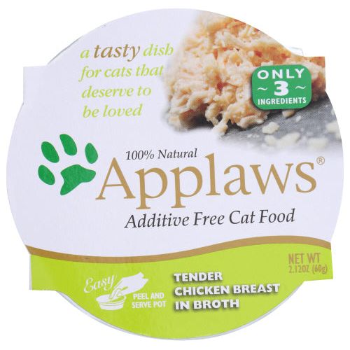 APPLAWS: Cat Food Tender Chicken Breast With Rice, 2.12 oz - #tag1# - #tag2#
