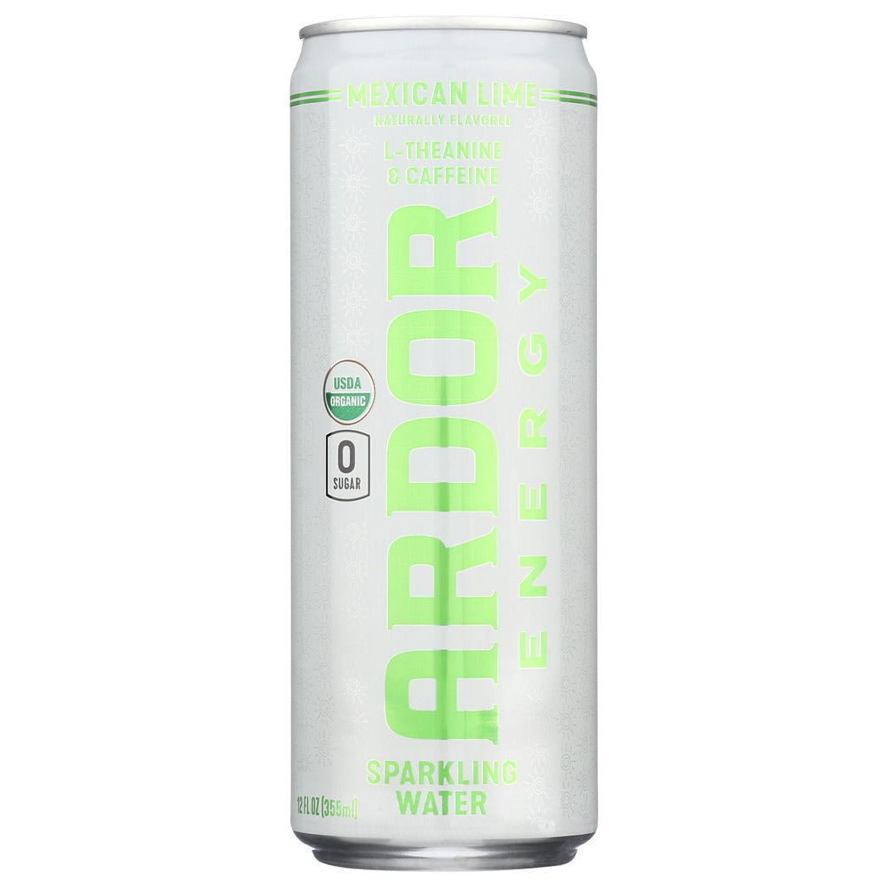 ARDOR ORGANIC: Mexican Lime Sparkling Water, 12 fo - #tag1# - #tag2#