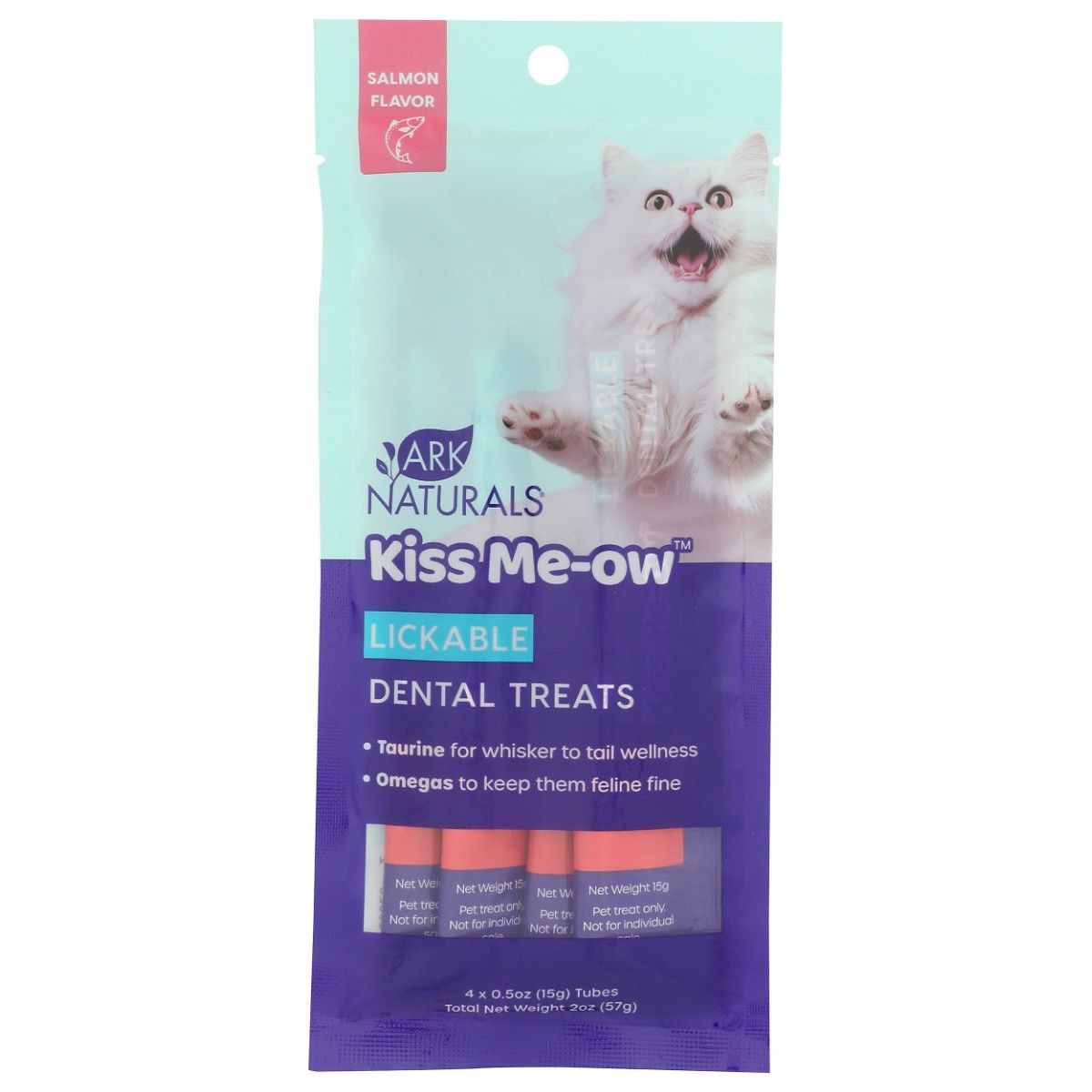 ARK NATURALS: Kiss Me-Ow Lickable Dental Cat Treats Tuna, 2 oz - #tag1# - #tag2#