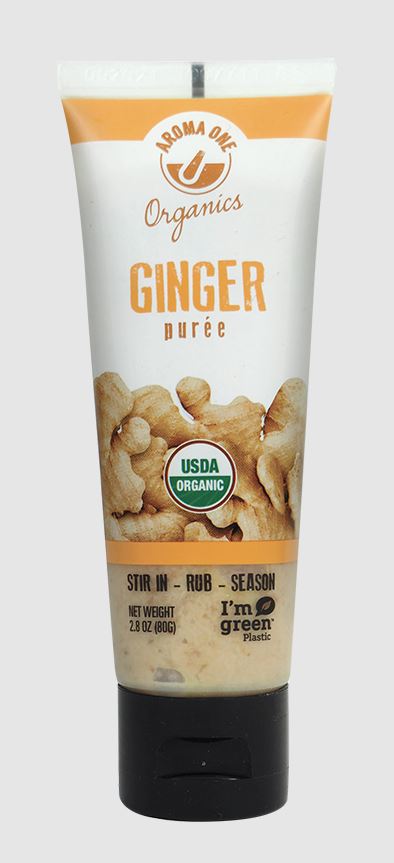 AROMA ONE: Organic Ginger Puree, 2.8 oz - #tag1# - #tag2#