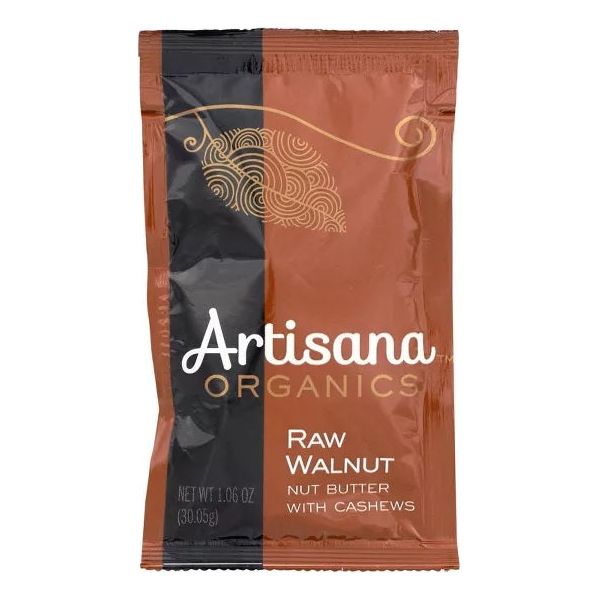 ARTISANA: Raw Walnut Butter with Cashews Squeeze Pack Organic, 1.06 oz - #tag1# - #tag2#