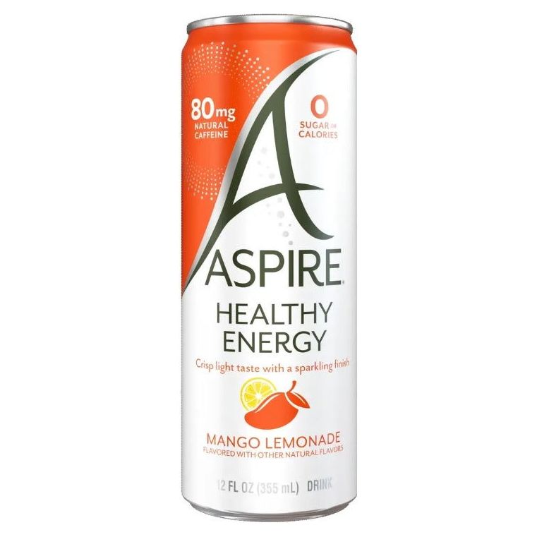 ASPIRE: Energy Drink Mango Lemonade Single, 12 fo - Sunshine Co Op. - #tag1# - #tag2# - #tag3# - #tag4#