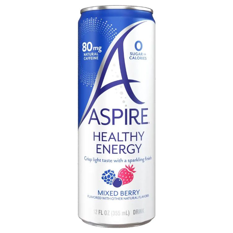 ASPIRE: Mixed Berry Healthy Energy Drink, 12 fo - #tag1# - #tag2#