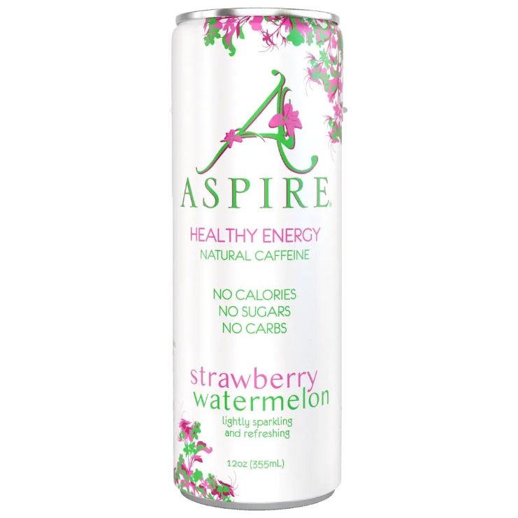 ASPIRE: Strawberry Watermelon Healthy Energy Drink, 12 fo - #tag1# - #tag2#