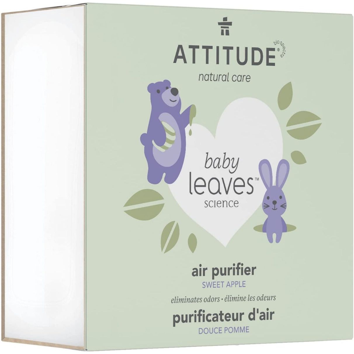 ATTITUDE: Baby Leaves Sweet Apple Air Purifier, 8 oz - #tag1# - #tag2#