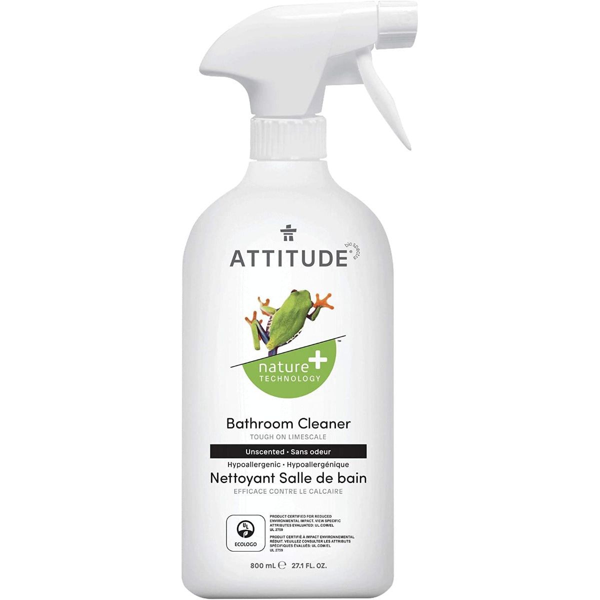 ATTITUDE: Cleaner Unscented Bathrm, 27 oz - #tag1# - #tag2#