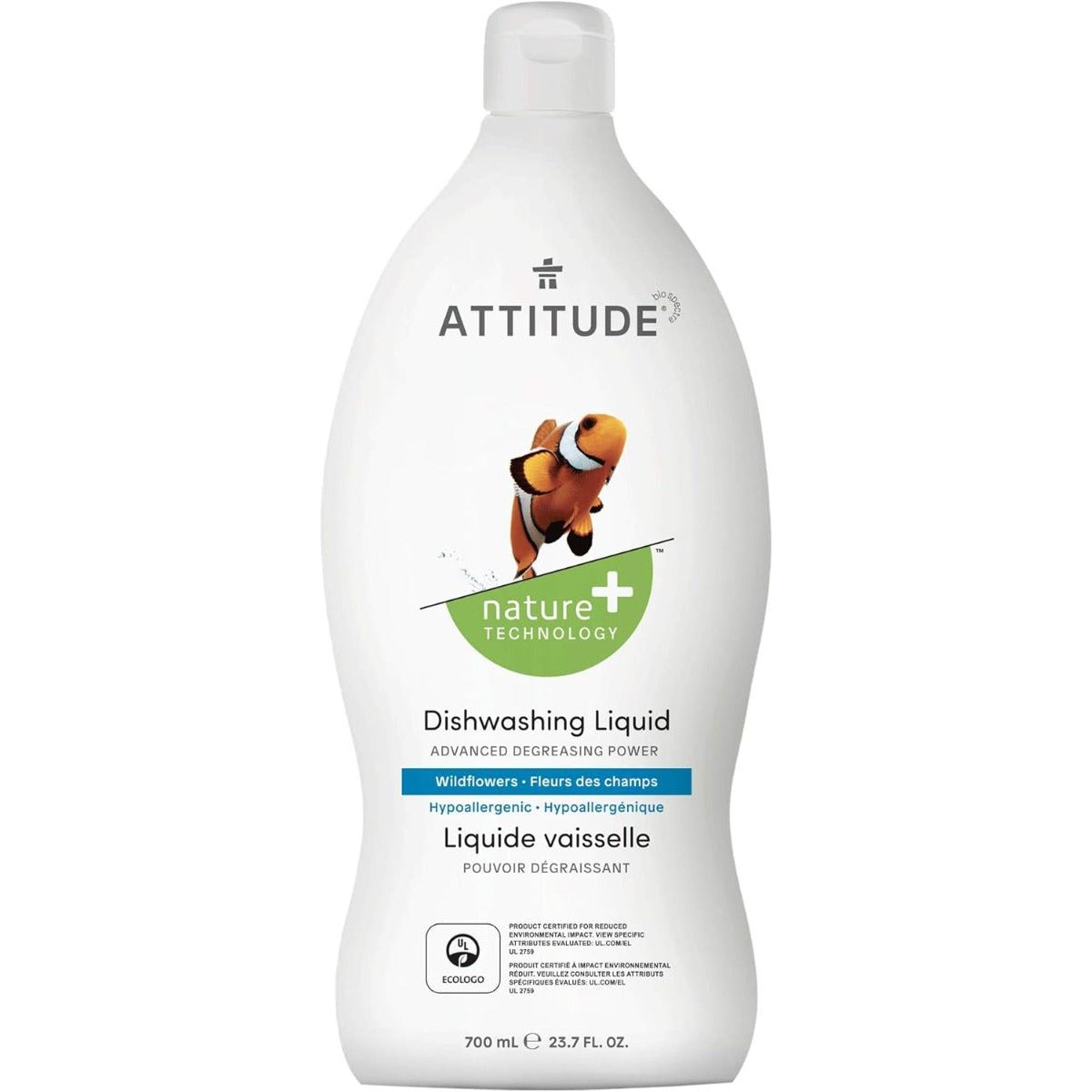 ATTITUDE: Dishwashing Liquid Wildflower, 23.7 fl - #tag1# - #tag2#