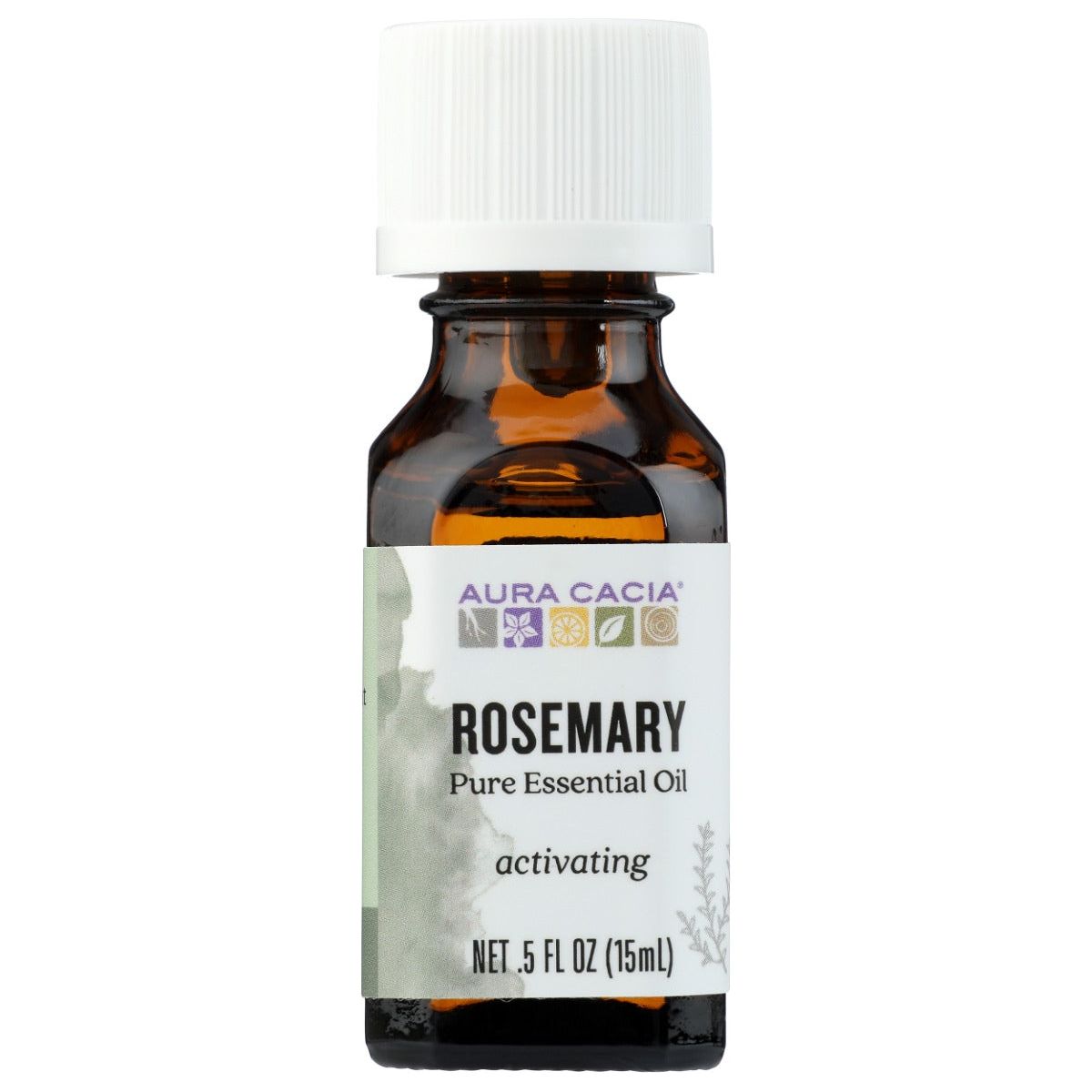 AURA CACIA: 100% Pure Essential Oil Rosemary, 0.5 Oz - #tag1# - #tag2#
