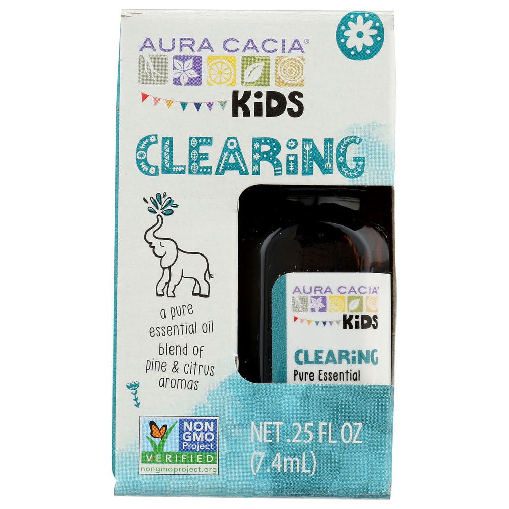 AURA CACIA: Oil Essential Kid Clearin, 0.25 FO - #tag1# - #tag2#