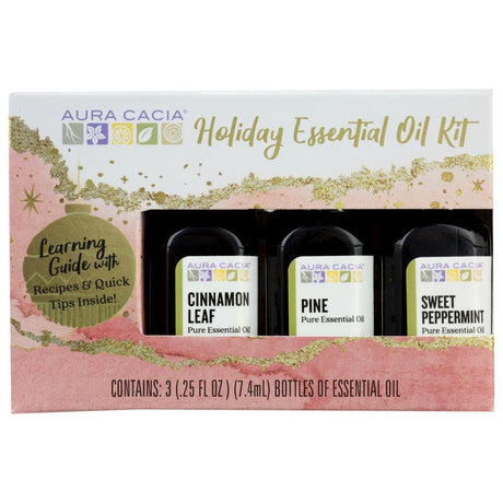 AURA CACIA: Oil Holiday Kit, 0.75 oz - #tag1# - #tag2#