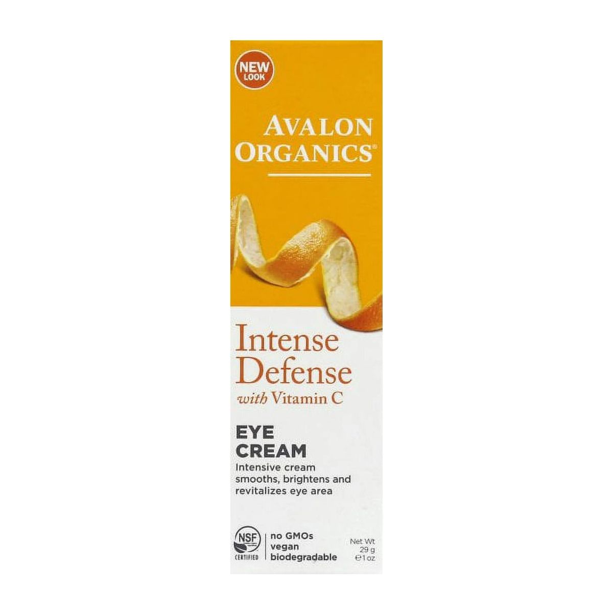 AVALON ORGANICS: Intense Defense Vitamin C Renewal Revitalizing Eye Cream, 1 oz - #tag1# - #tag2#