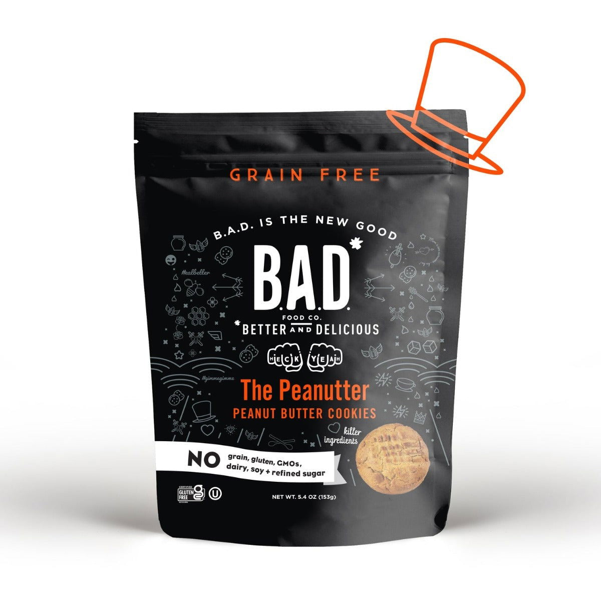 B.A.D. FOOD CO: Cookies Peanut Butter - #tag1# - #tag2#