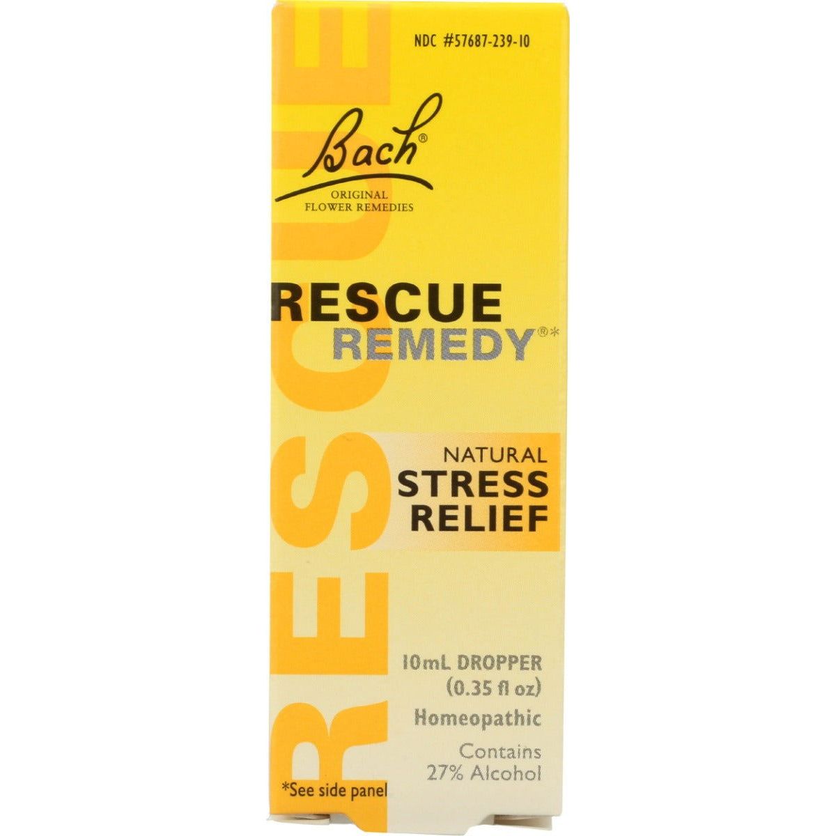 BACH ORIGINAL FLOWER ESSENCES: Rescue Remedy Natural Stress Relief, 0.35 oz - Sunshine Co Op. - #tag1# - #tag2# - #tag3# - #tag4#