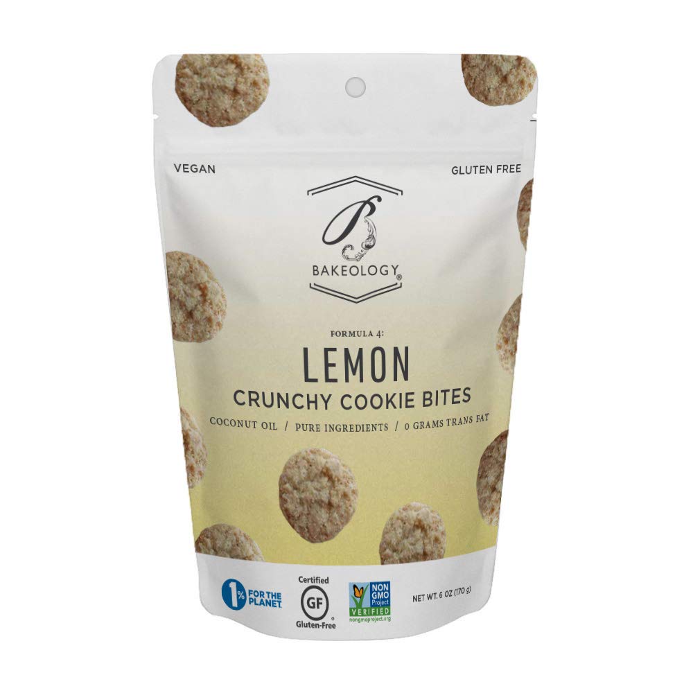 BAKEOLOGY: Cookie Bites Lemon, 6 oz - #tag1# - #tag2#