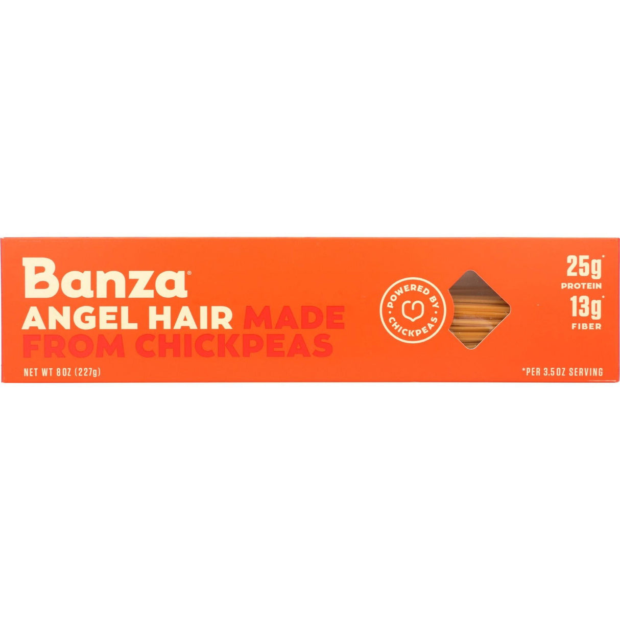 BANZA: Pasta Angel Hair Chickpea, 8 oz - #tag1# - #tag2#