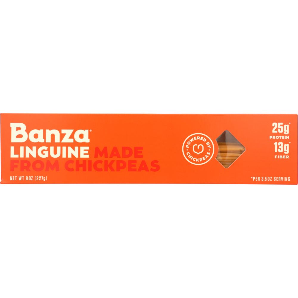 BANZA: Pasta Linguine Chickpea, 8 oz - #tag1# - #tag2#