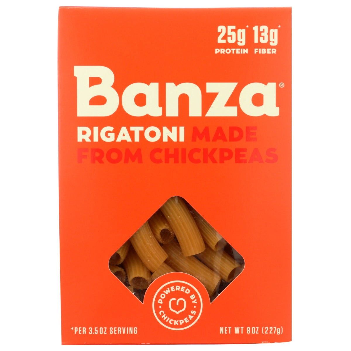 BANZA: Rigatoni Chickpea Pasta, 8 oz - Sunshine Co Op. - #tag1# - #tag2# - #tag3# - #tag4#