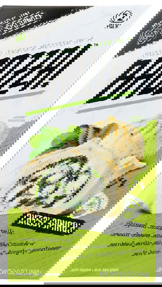 BAOZZA: Cheesy Spinach Pizza, 6.5 oz - #tag1# - #tag2#