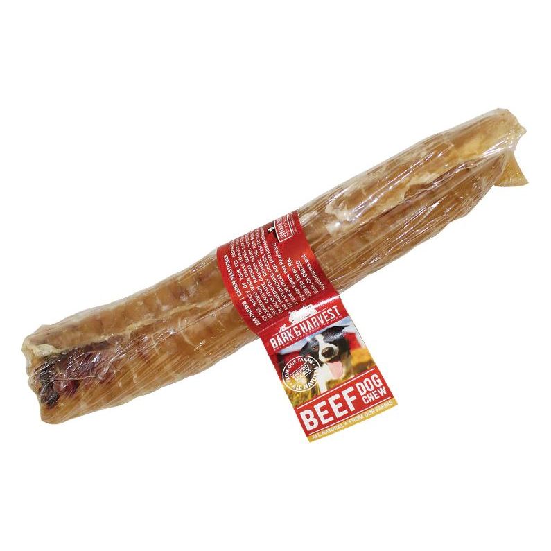 BARK AND HARVEST: Beef Trachea Dog Chew, 9 in - #tag1# - #tag2#