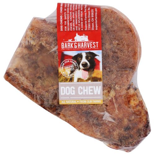 BARK AND HARVEST: Treat Dog Beef Knuckle Slice, 1 EA - #tag1# - #tag2#