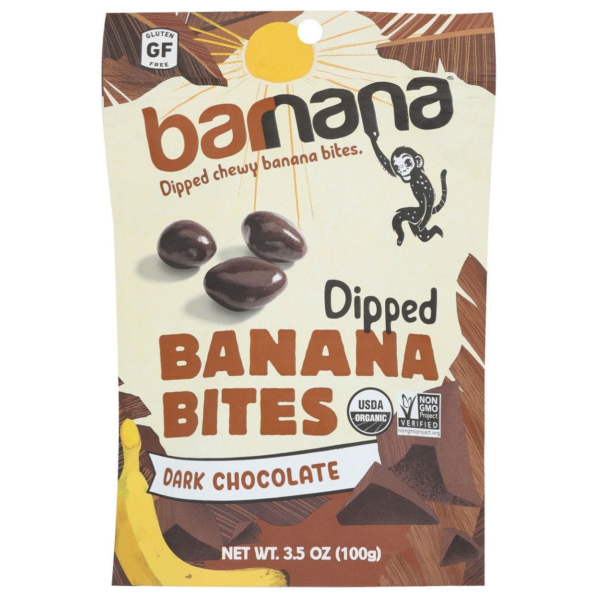 BARNANA: Organic Chocolate Chewy Banana Bites, 3.5 oz - Sunshine Co Op. - #tag1# - #tag2# - #tag3# - #tag4#