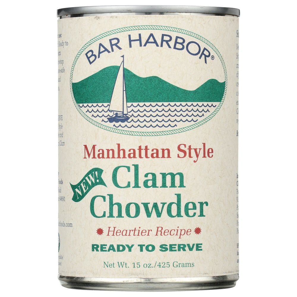 BAR HARBOR: Clam Chowder Manhattan Style, 15 Oz - #tag1# - #tag2#