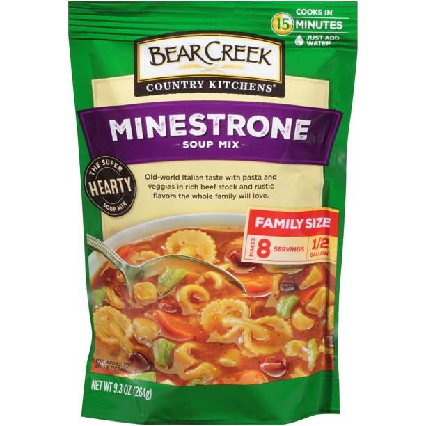 BEAR CREEK: Minestrone Soup Mix, 9.3 oz - #tag1# - #tag2#