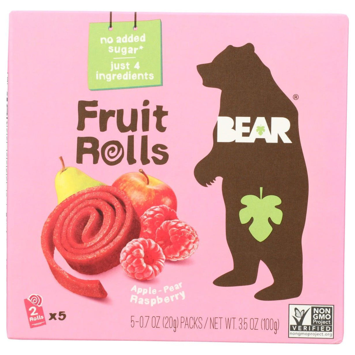 BEAR YOYO: Raspberry Fruit Rolls, 3.5 oz - Sunshine Co Op. - #tag1# - #tag2# - #tag3# - #tag4#