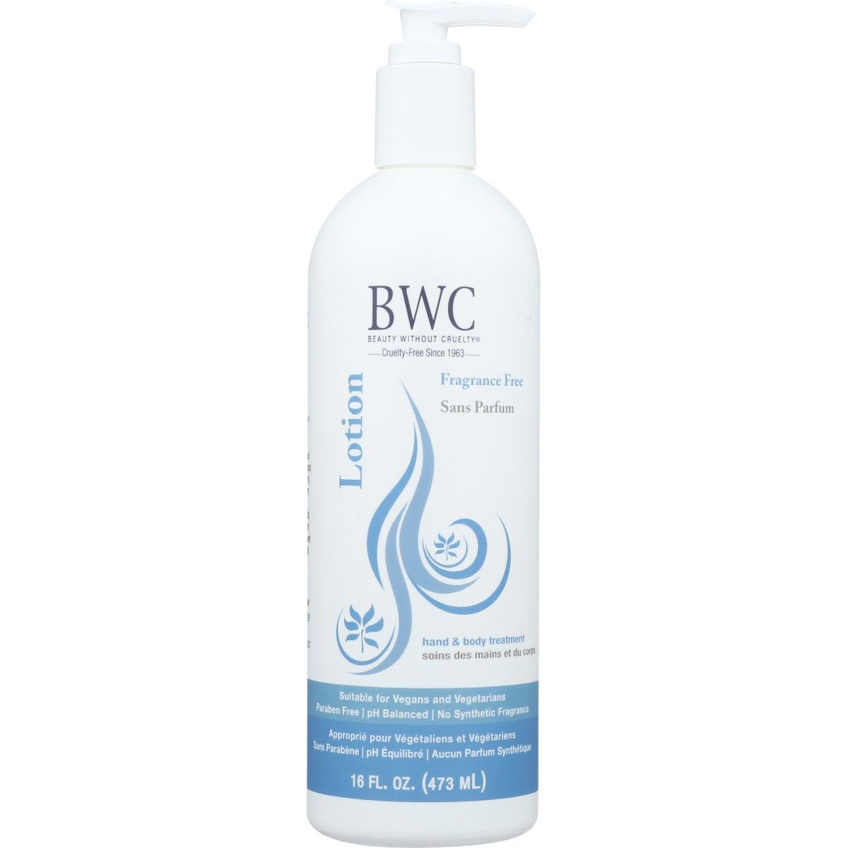 BEAUTY WITHOUT CRUELTY: Hand and Body Lotion Fragrance Free, 16 fo - #tag1# - #tag2#