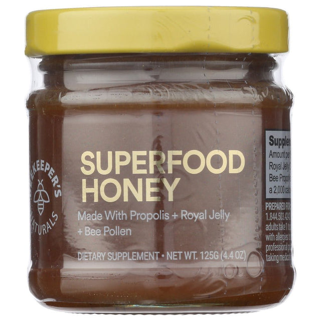 BEEKEEPERS: Bpowered Superfood Honey, 125 GM - #tag1# - #tag2#