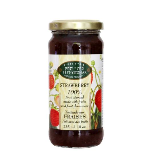 BEIT YITZHAK: 100 Percent Fruit Spreads Strawberry, 10 oz - #tag1# - #tag2#