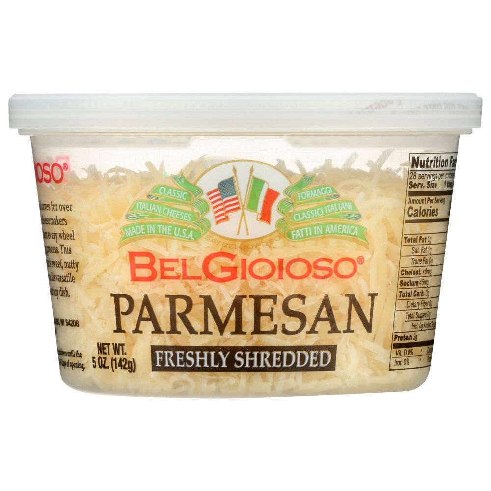 BELGIOIOSO: Shredded Parmesan Cheese Cup, 5 oz - #tag1# - #tag2#