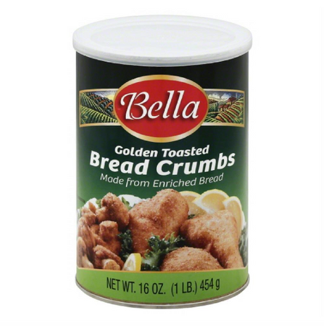 BELLA: Golden Toasted Bread Crumbs Made From Enriched Bread, 16 oz - #tag1# - #tag2#