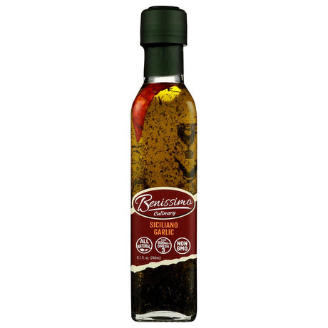BENISSIMO: Siciliano Garlic Oil, 8.1 oz - #tag1# - #tag2#