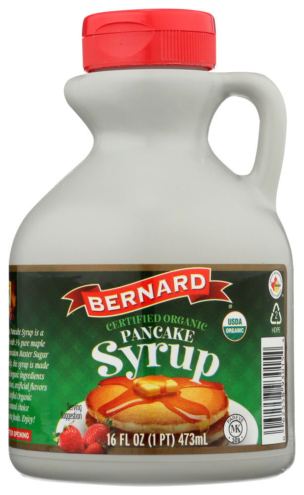 BERNARD: Organic Pancake Syrup, 16 fo - #tag1# - #tag2#