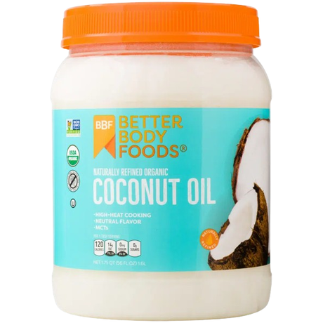 BETTERBODY: Naturally Refined Organic Coconut Oil, 15.5 oz - #tag1# - #tag2#