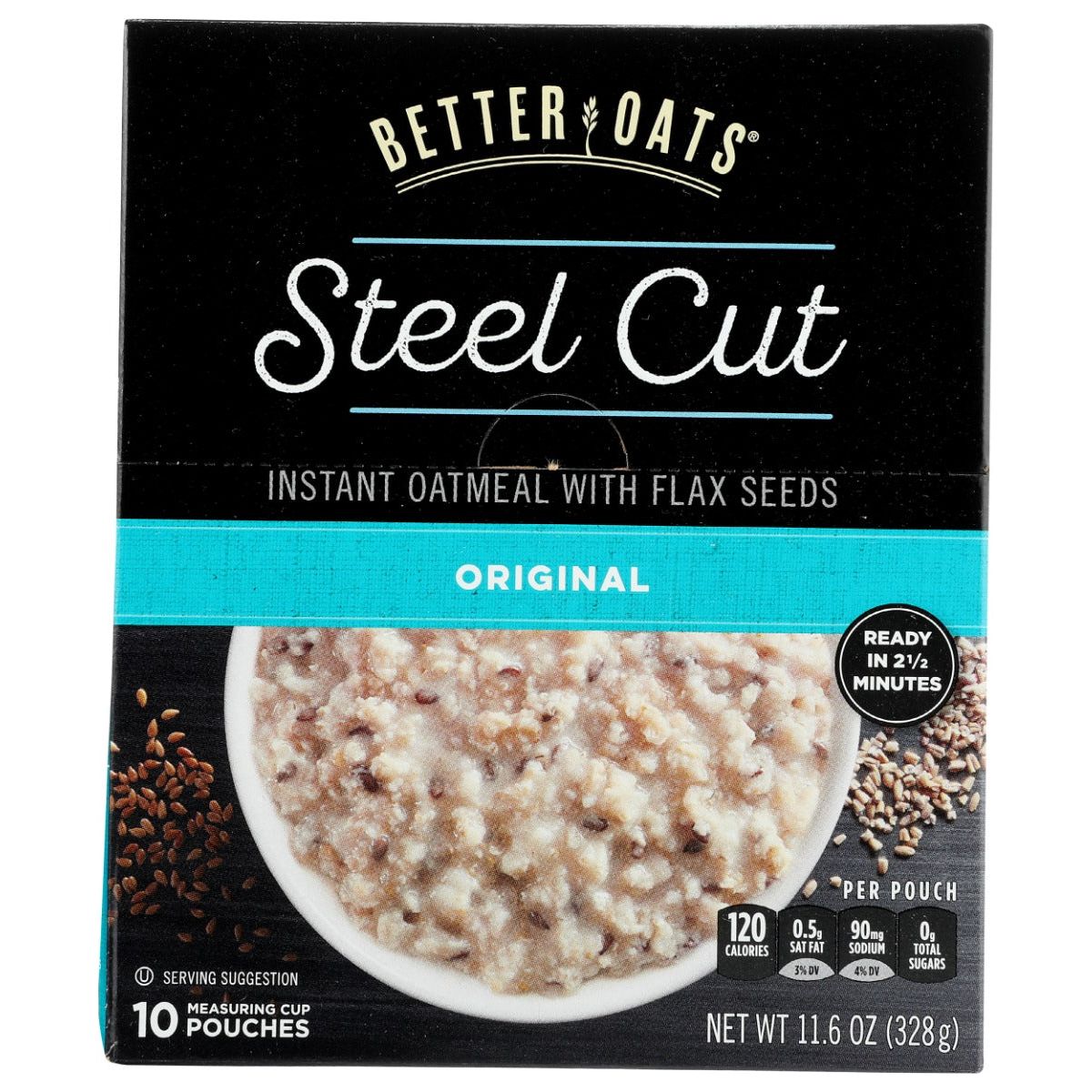 BETTER OATS: Steel Cut Original, 11.6 oz - #tag1# - #tag2#