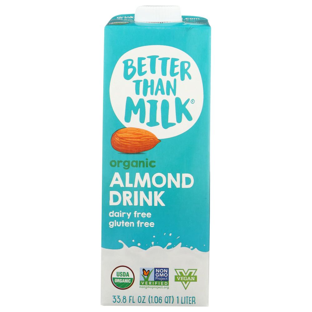 BETTER THAN MILK: Milk Almond Orgnl Org, 33.8 fo - #tag1# - #tag2#