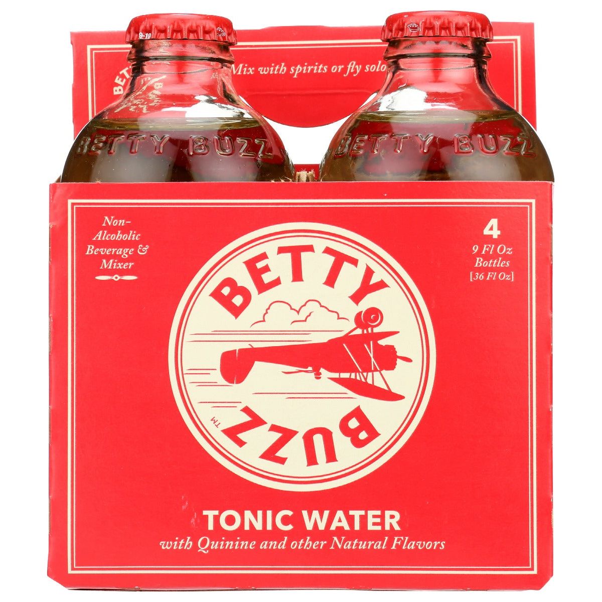 BETTY BUZZ: Tonic Water Cocktail Mixer 4 Pack, 36 fo - #tag1# - #tag2#