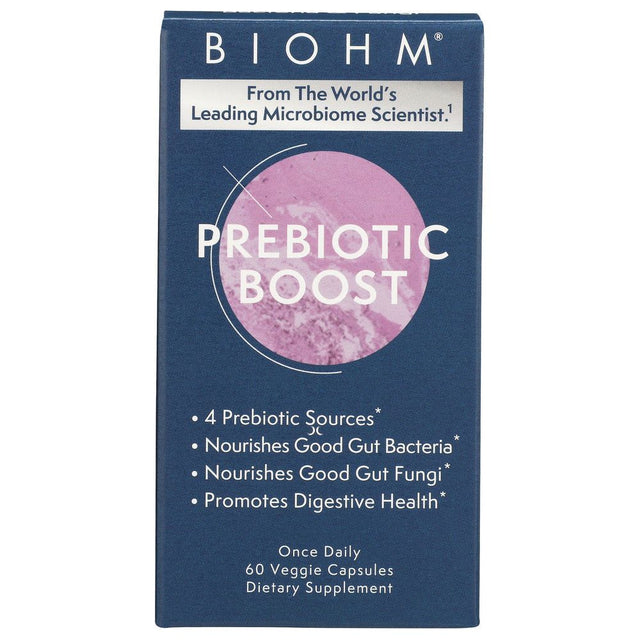 BIOHM: Prebiotic Boost Supplement, 60 vc - #tag1# - #tag2#