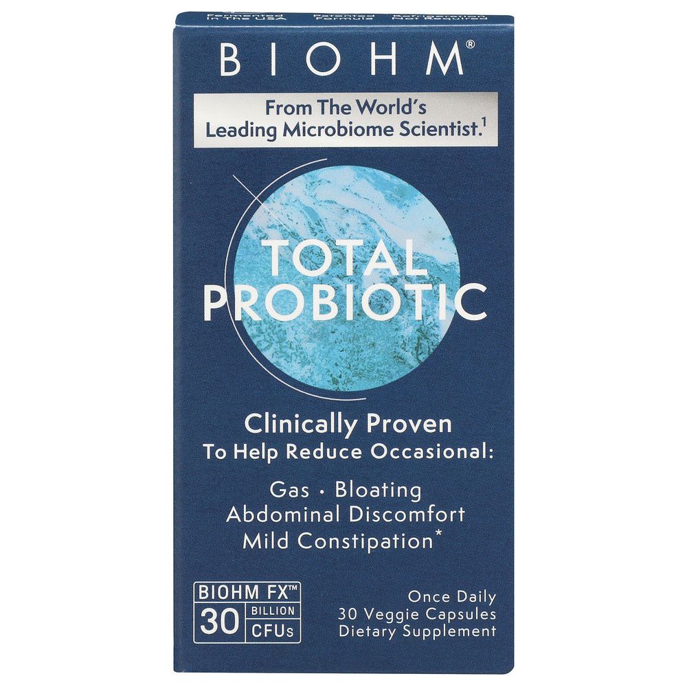 BIOHM: Total Gut Probiotic Supplement, 30 vc - #tag1# - #tag2#