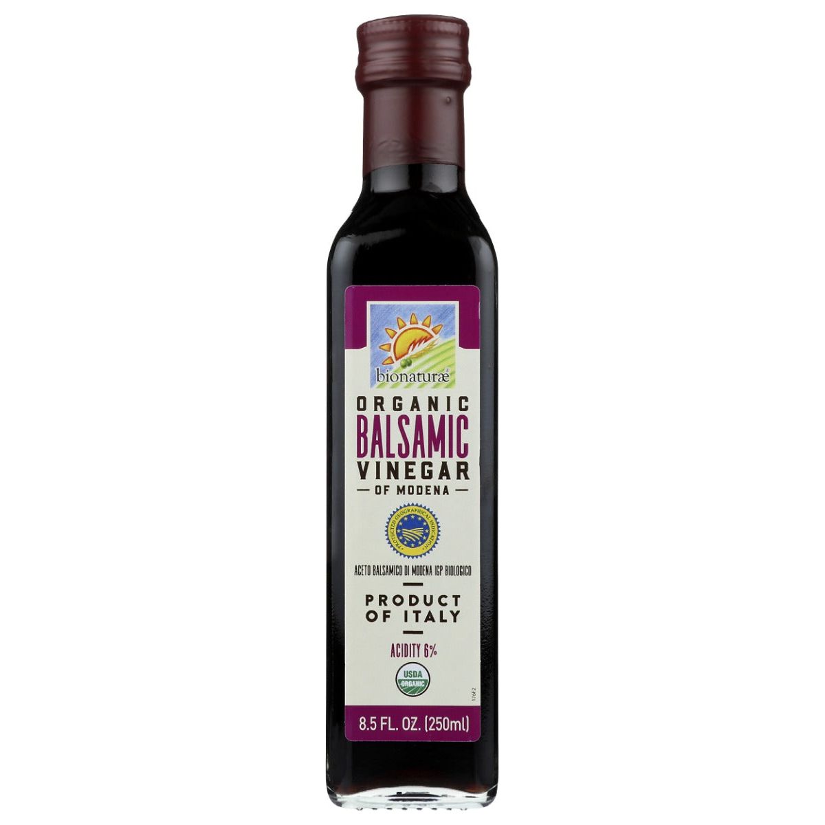 BIONATURAE: Vinegar Balsamic Org, 8.5 oz - #tag1# - #tag2#